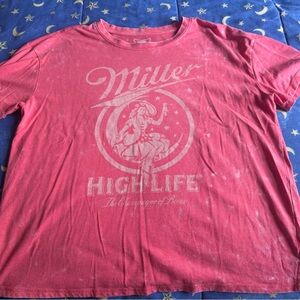 Hybrid Apparel Miller High Life Graphic Tee